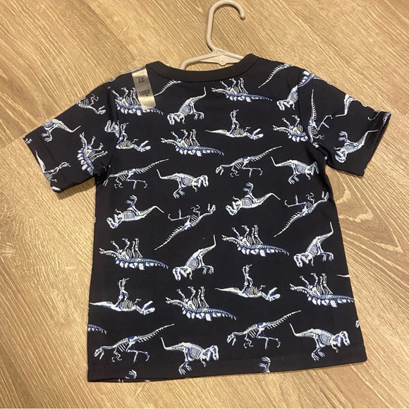 NWT The Children’s Place 3 count toddler boy graphic t-shirts dinosaur print 2T - Picture 9 of 10